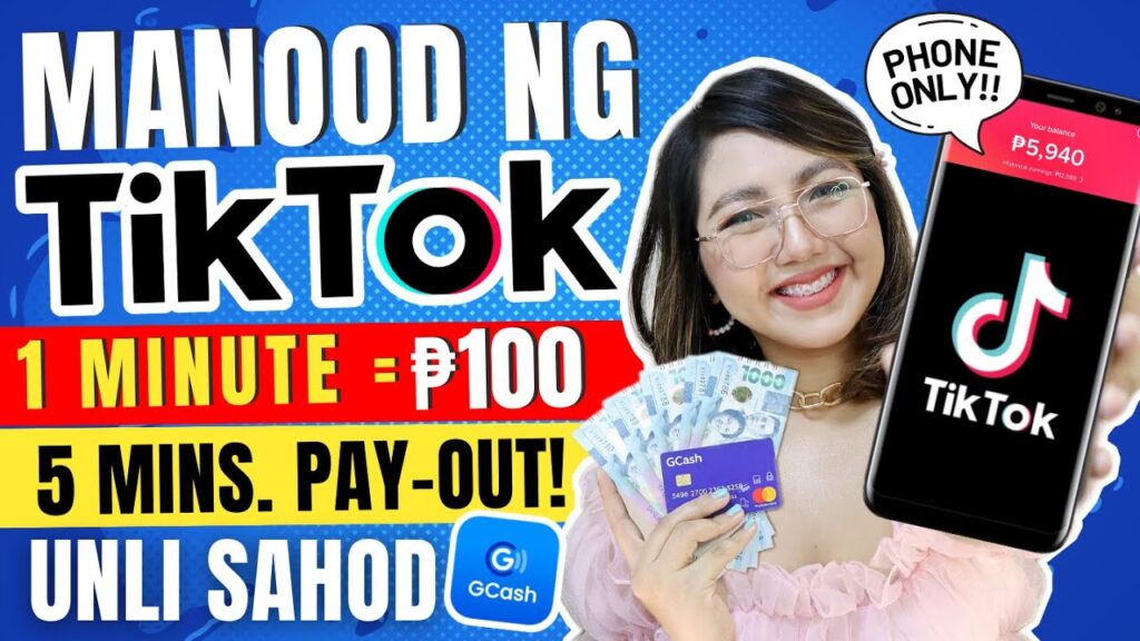 KUMITA AKO SA TIKTOK: P100 PER MINUTE | GCASH PAYOUT WITH PROOF | DAILY SAHOD 100% NO INVITES NEEDED